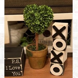 Heart Tree & XOXO blocks